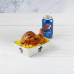 Peri Peri Half Chicken Rice Box Meal 6 Pieces e1770657116207